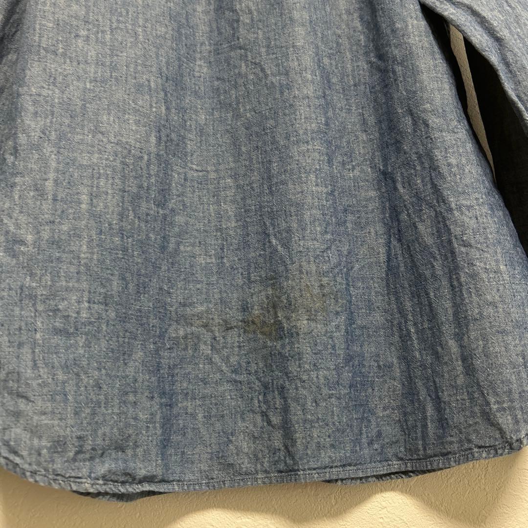 トップス RRL HUDSON CHAMBRAY WORK SHIRTS size S
