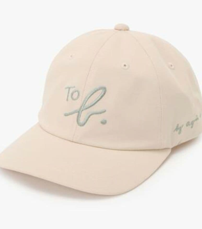 新作即完売商品To b. by agnes b. ロゴキャップ