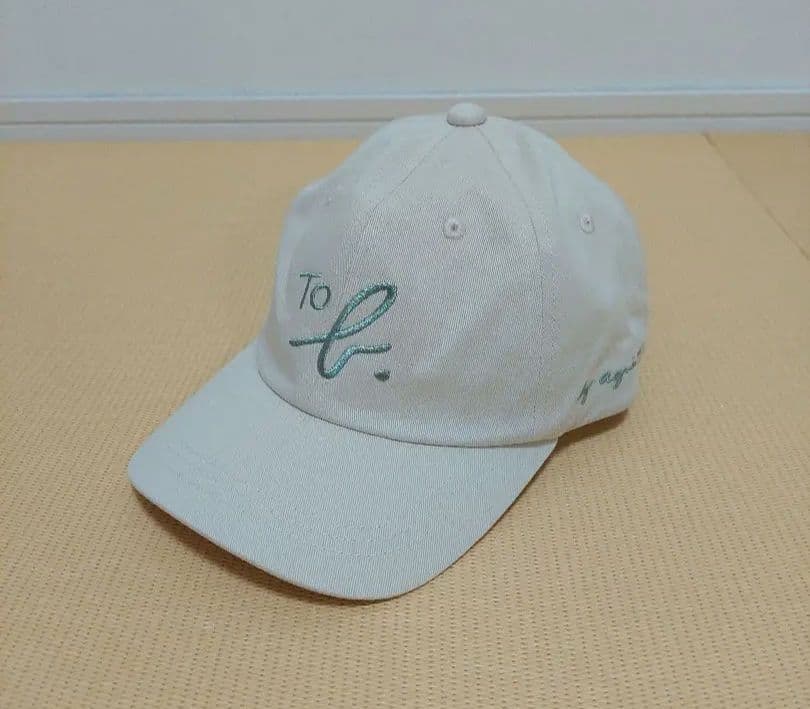 新作即完売商品To b. by agnes b. ロゴキャップ