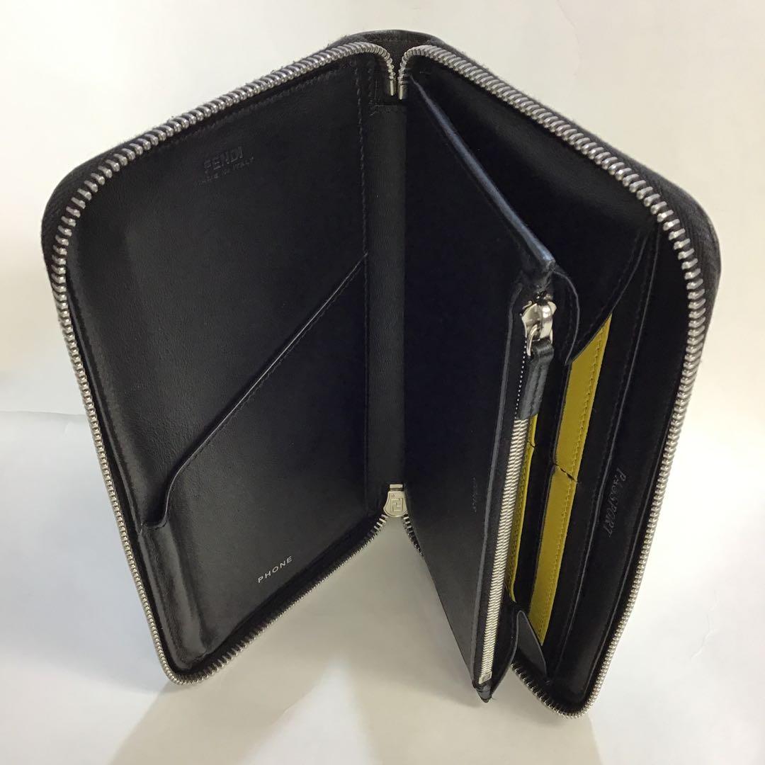 ❣️最終値下げ❣️‼️フェンディ‼️ ラウンドファスナートラベルウォレット　7M0276