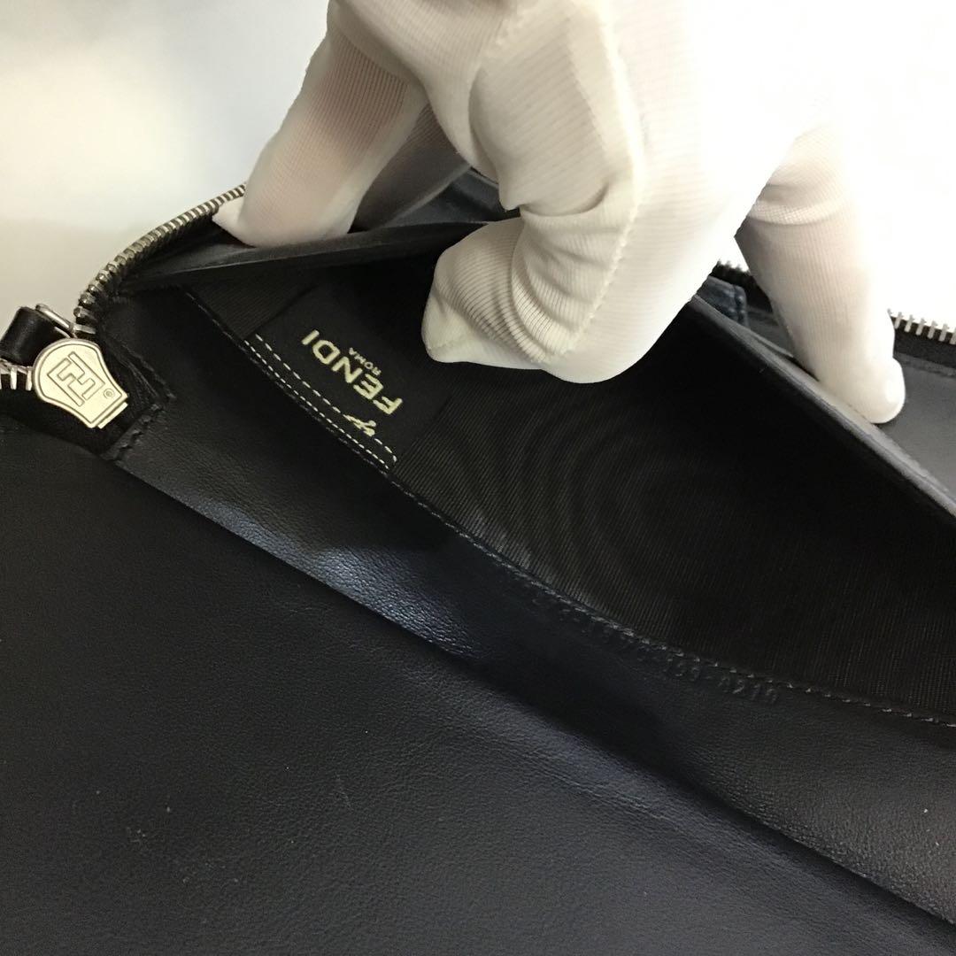 ❣️最終値下げ❣️‼️フェンディ‼️ ラウンドファスナートラベルウォレット　7M0276