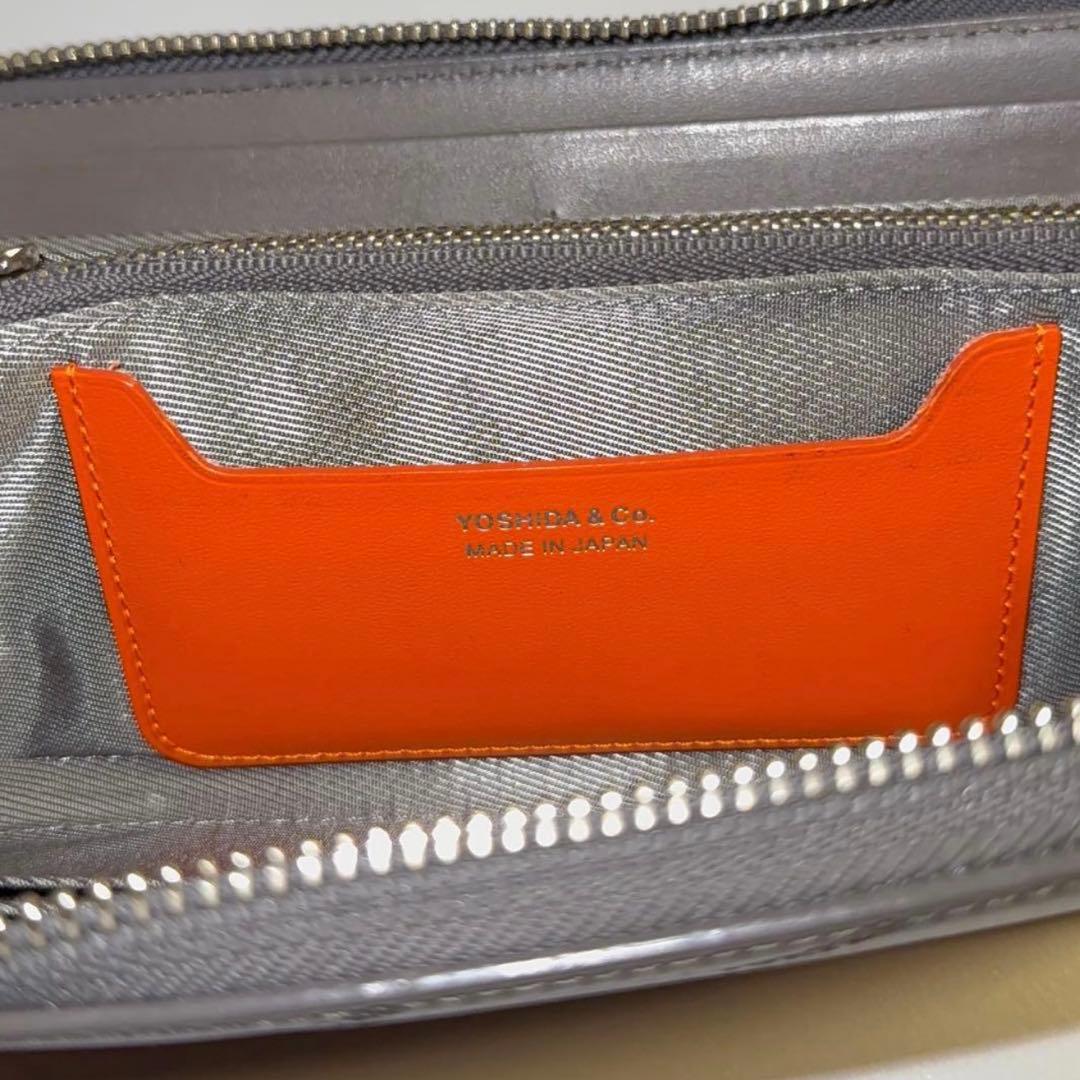 PORTER 長財布 エンチェイス グレー 箱あり美品