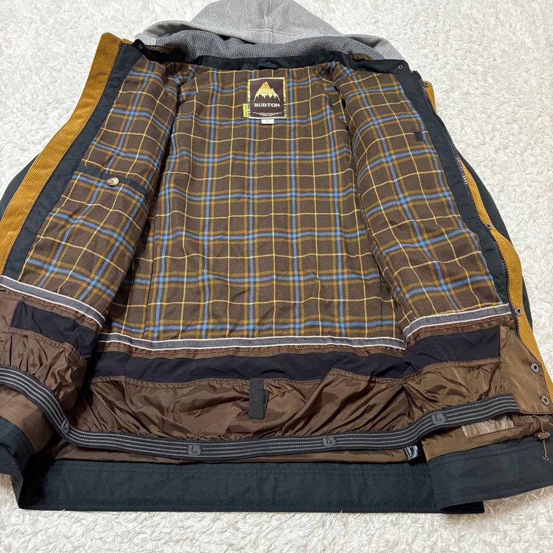 新品　Burton バートン　スノボージャケット　上下　フード　ブラック　L/M