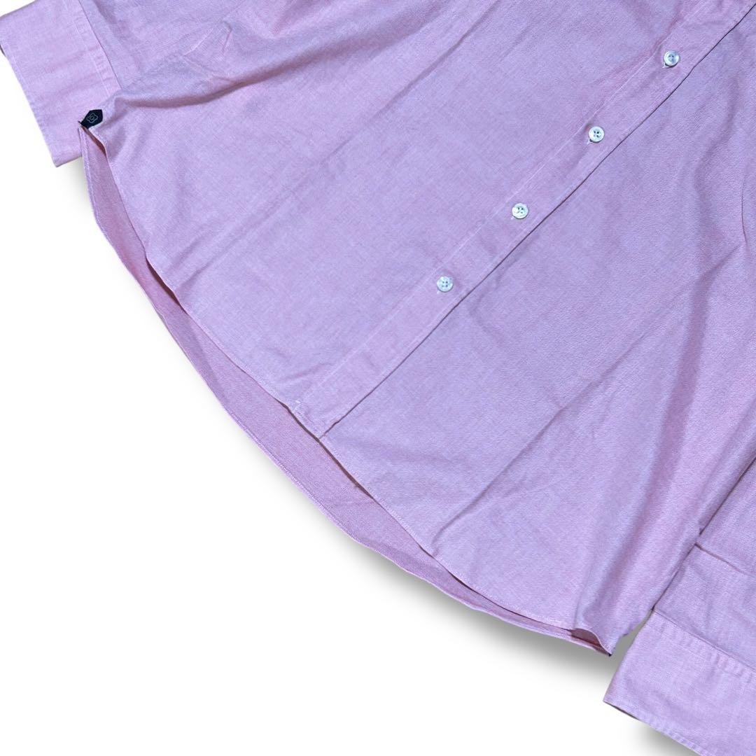 【美品】LARDINI ラルディーニ 長袖シャツ コットン100% イタリア製