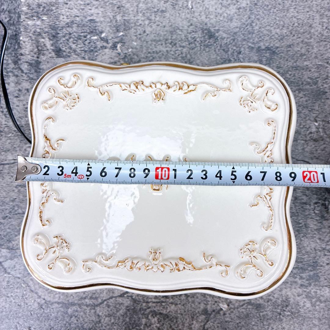 canty621様　スタークリスマス ディスクオルゴール 陶器 アンティーク