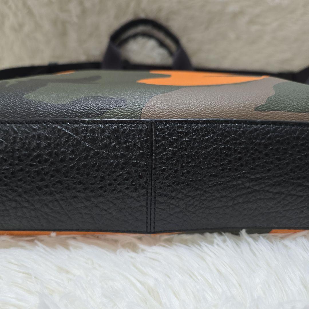 COACH コーチ　迷彩　カモフラージュ柄　ショルダー　トートバッグ