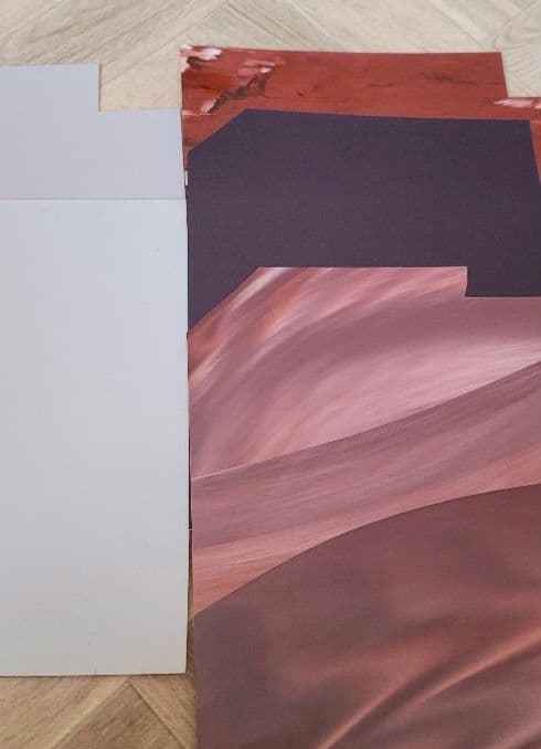 た。 グラスアートフイルムまとめ売り