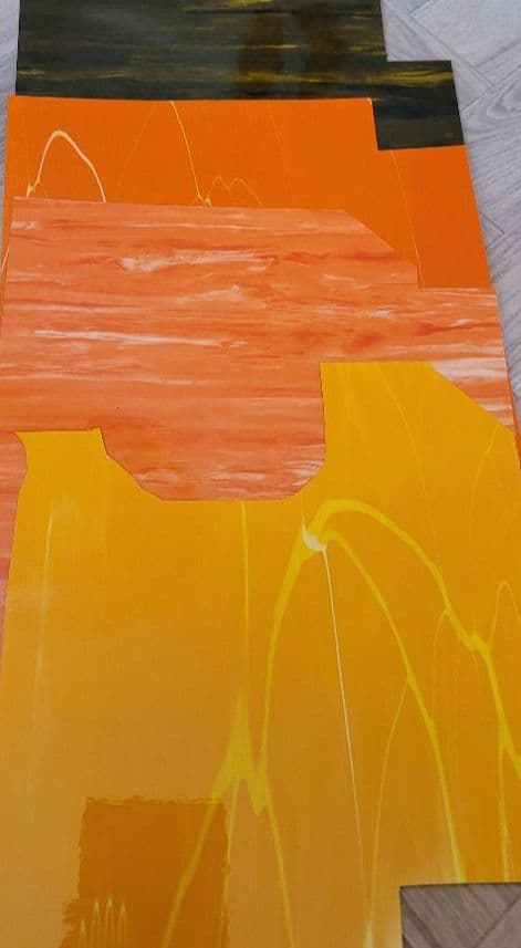 た。 グラスアートフイルムまとめ売り