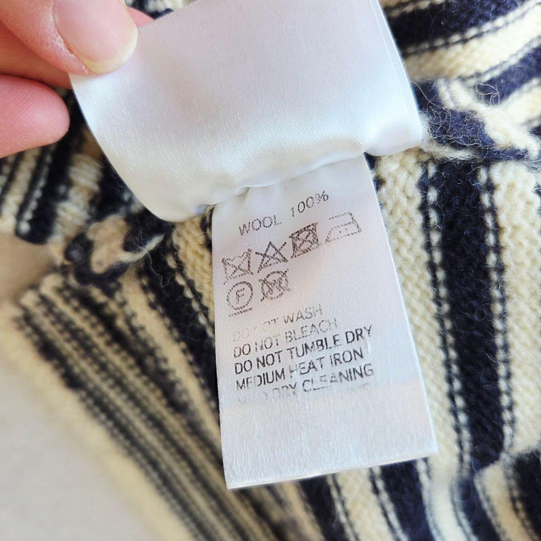 希少Lサイズ✨️ルトリコチュール 英国製 ガンジーセーター ボーダー ビショップ