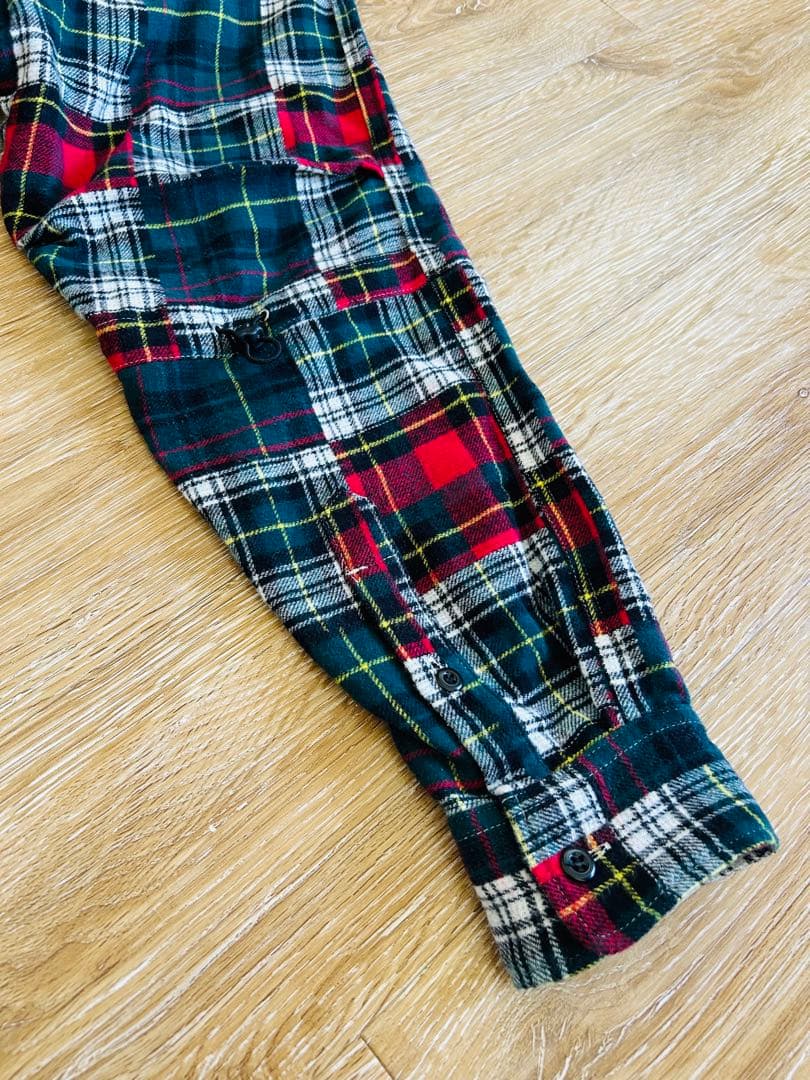 新品〈ALWAYS OUT OF STOCK〉CPO チェックシャツ　サイズL