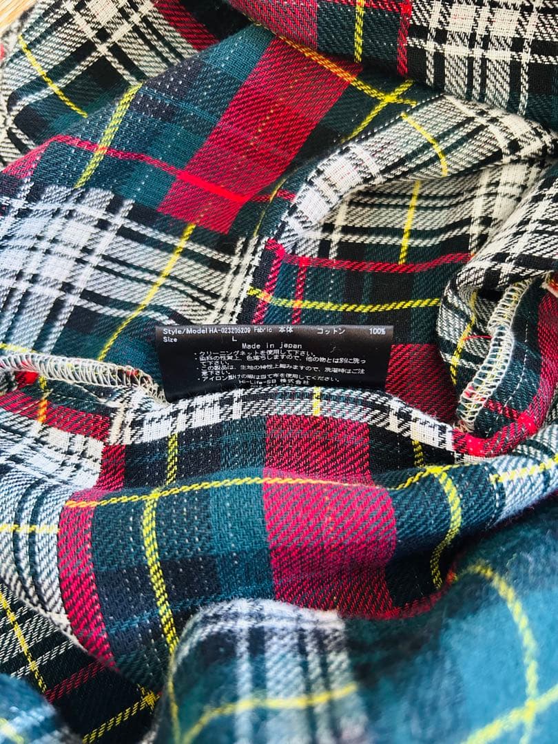 新品〈ALWAYS OUT OF STOCK〉CPO チェックシャツ　サイズL