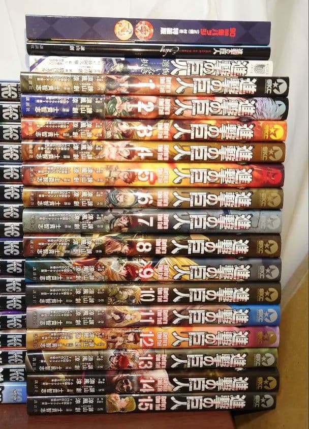 進撃の巨人 全34巻＋before the fall 1〜15巻＋おまけ