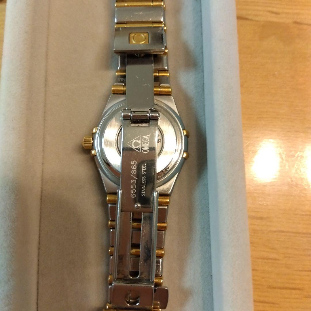 OFF処分　オメガ　コンステレーション　12Pダイヤ　シェル盤