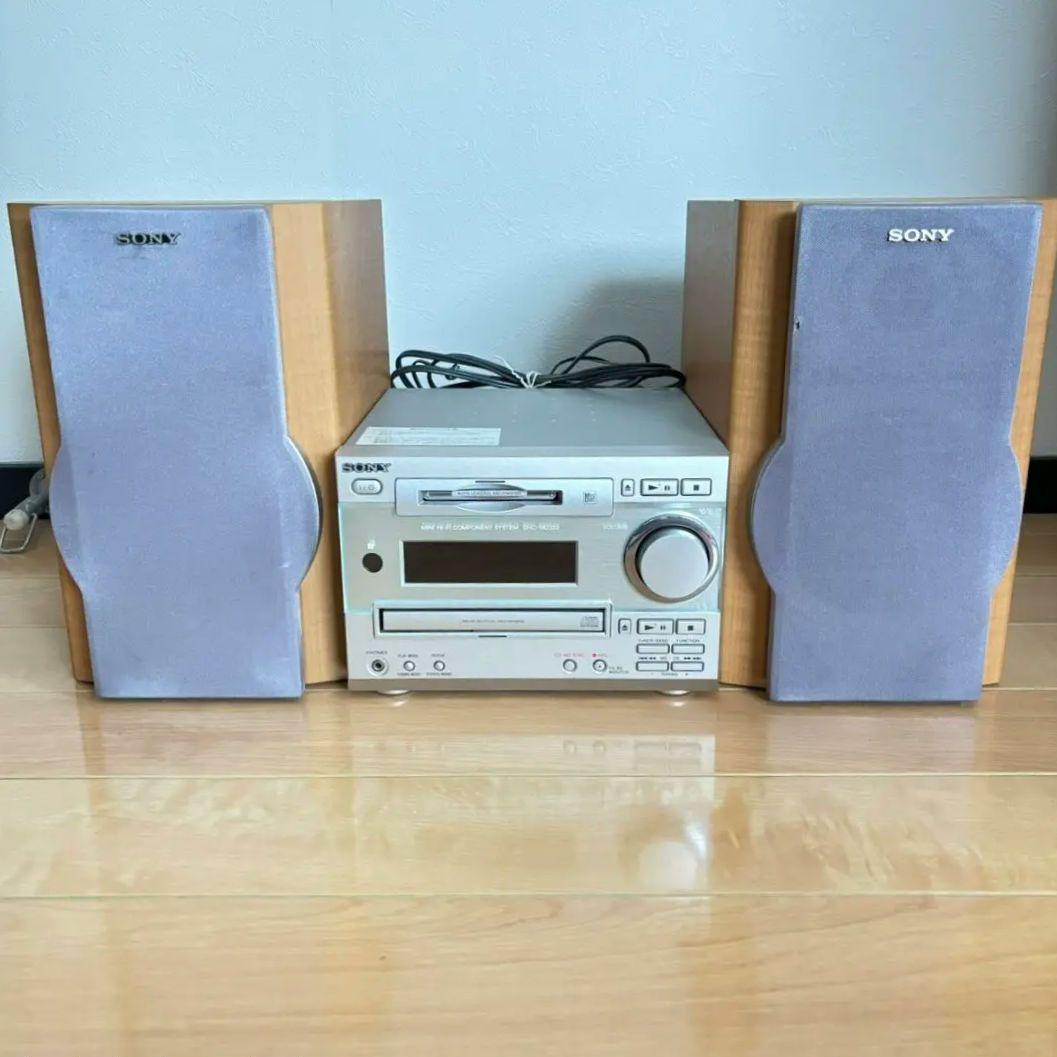 【CDMD動作確認済み♪】SONY ミニコンポ　HDC-MD333