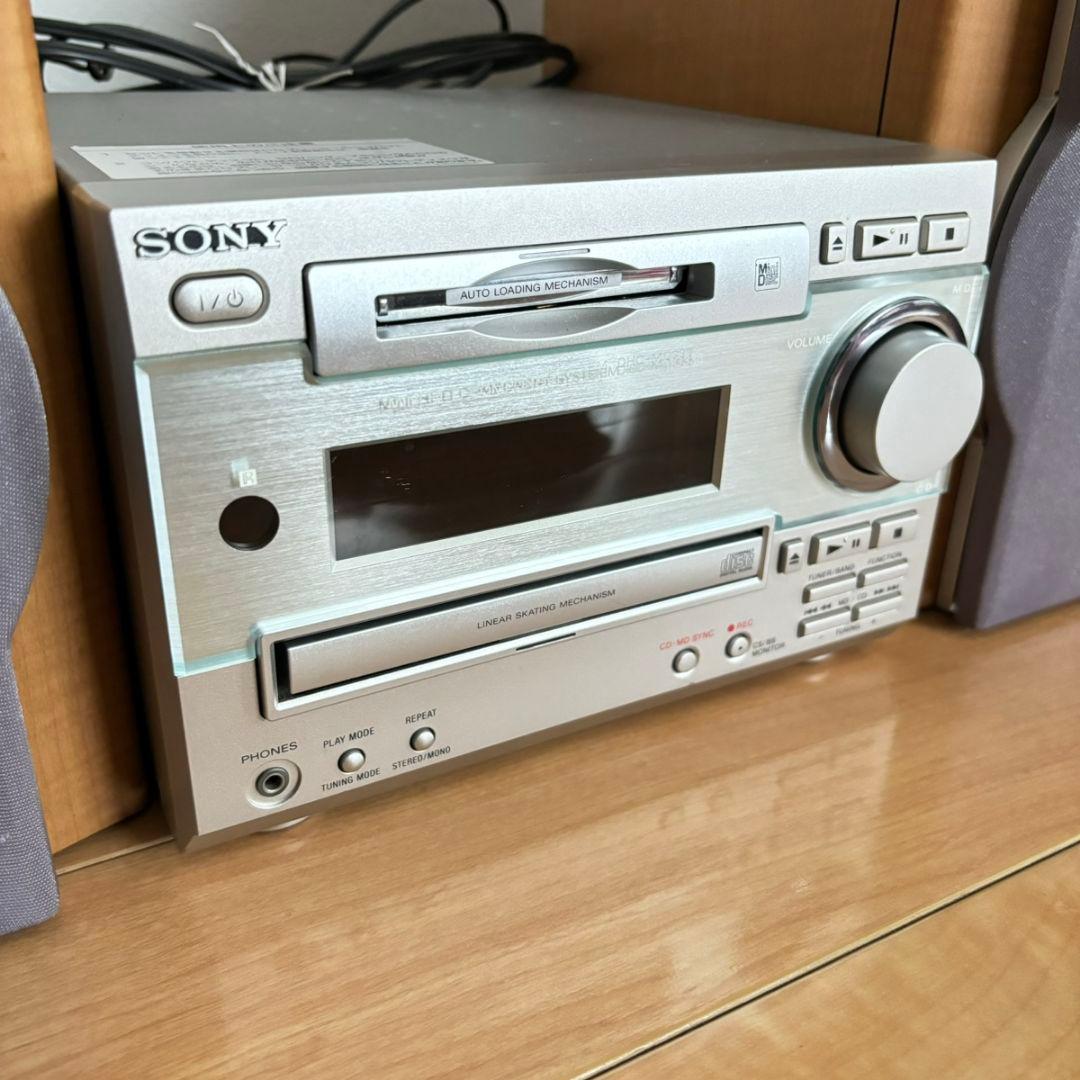【CDMD動作確認済み♪】SONY ミニコンポ　HDC-MD333