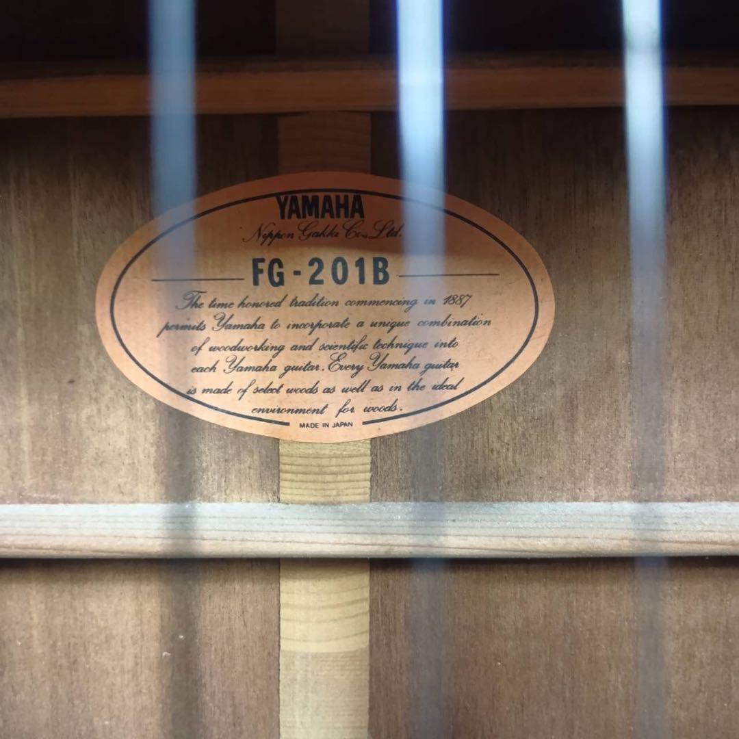 【YAMAHA ヤマハ アコースティックギター FG-201B アコギ】