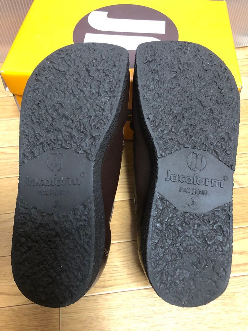 新品未使用jacolorm ヤコフォーム　スタンダード　ブラウン サイズ23.0