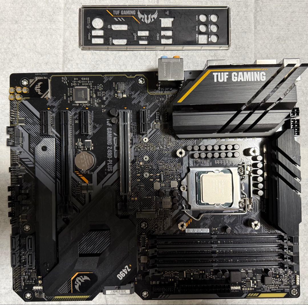 CPU i5-10600K & ASUS TUF GAMING Z490-PLUS