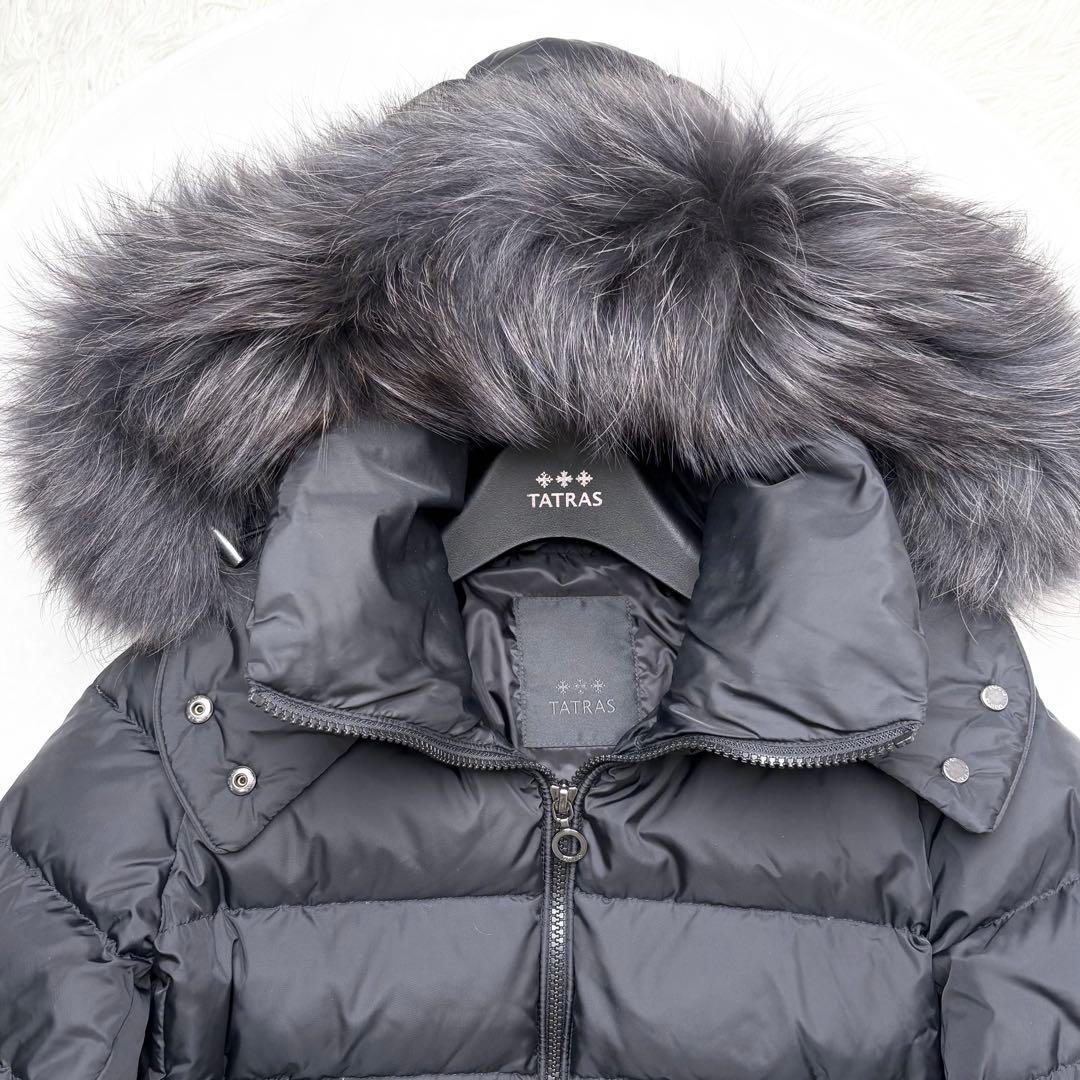 タトラス 2021 ロングダウンジャケット 3way リアルファー サルマ 02