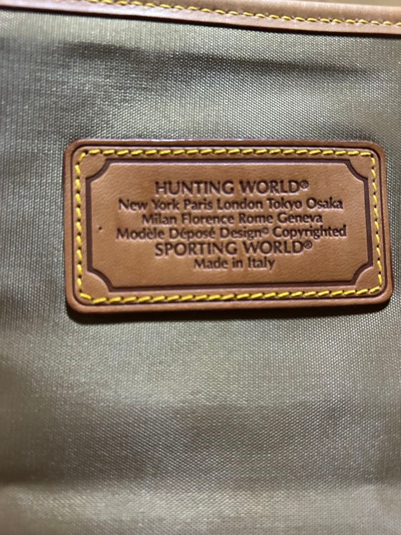 良品✨ハンティングワールド バッグ