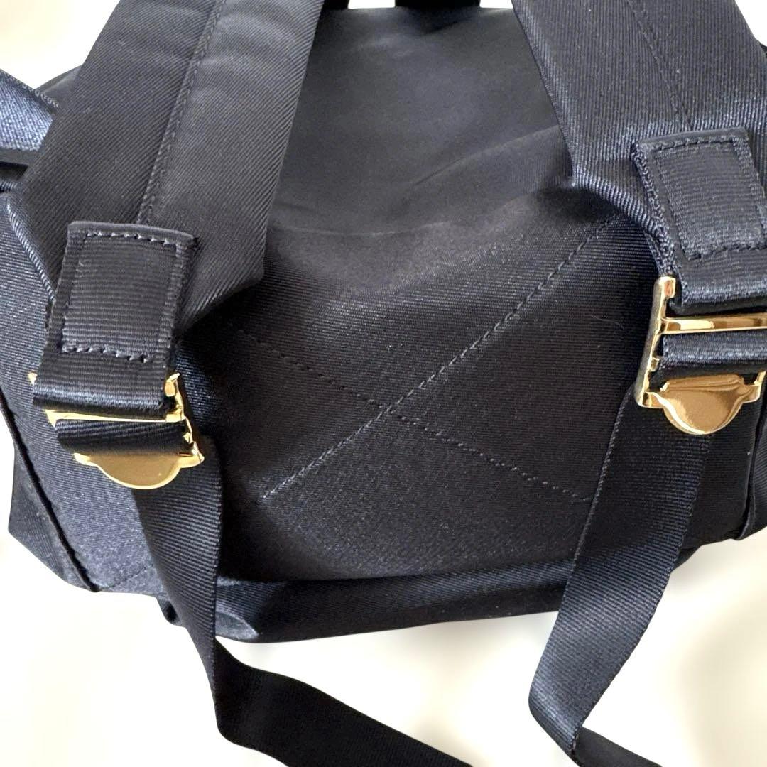 【美品】ランバンオンブルー リュック バックパック　リボン