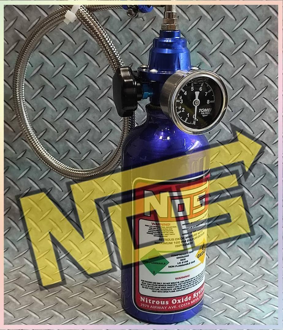 NOSボトル　ノスボトル　　バイク用に小さいサイズです！　ノスダミータンク