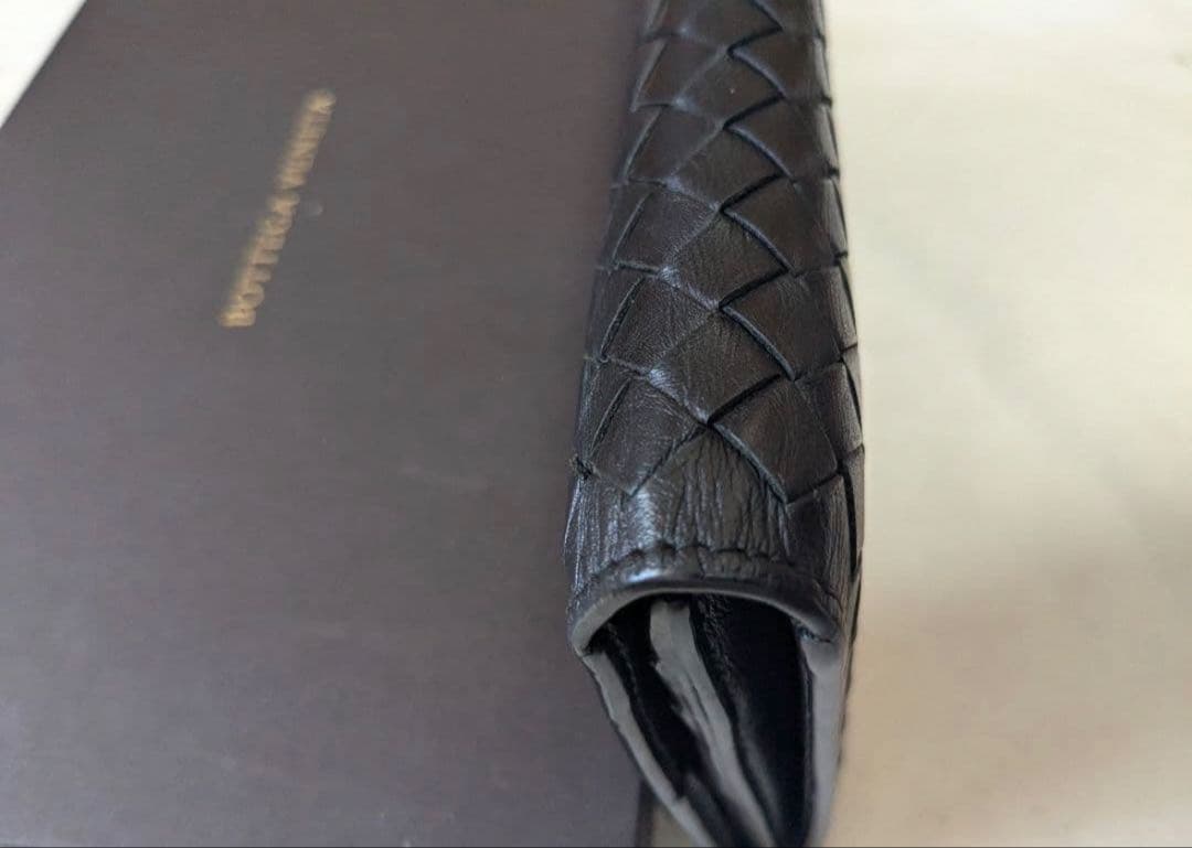 美品 ボッテガヴェネタ Bottega Veneta 長財布 イントレチャート
