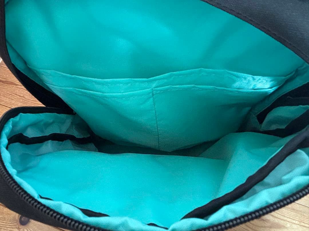 ミルクフェド アクティブダブルポケットモールバックパック ライトグリーン