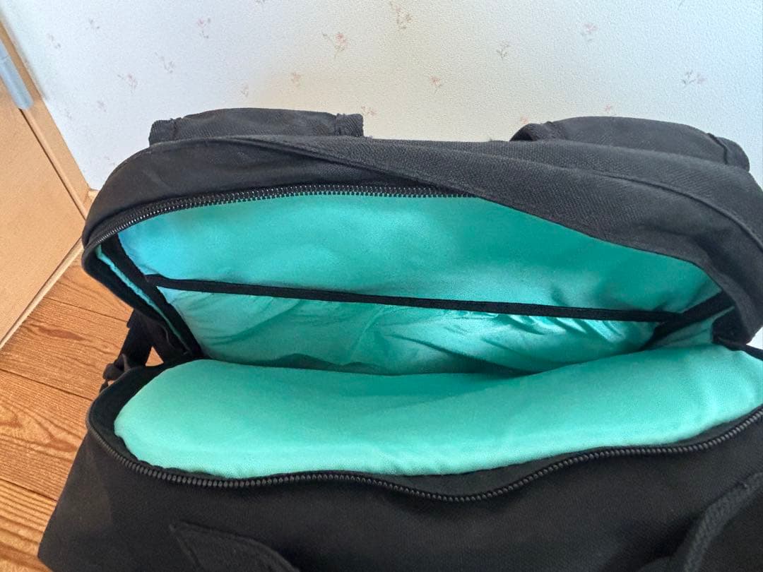 ミルクフェド アクティブダブルポケットモールバックパック ライトグリーン