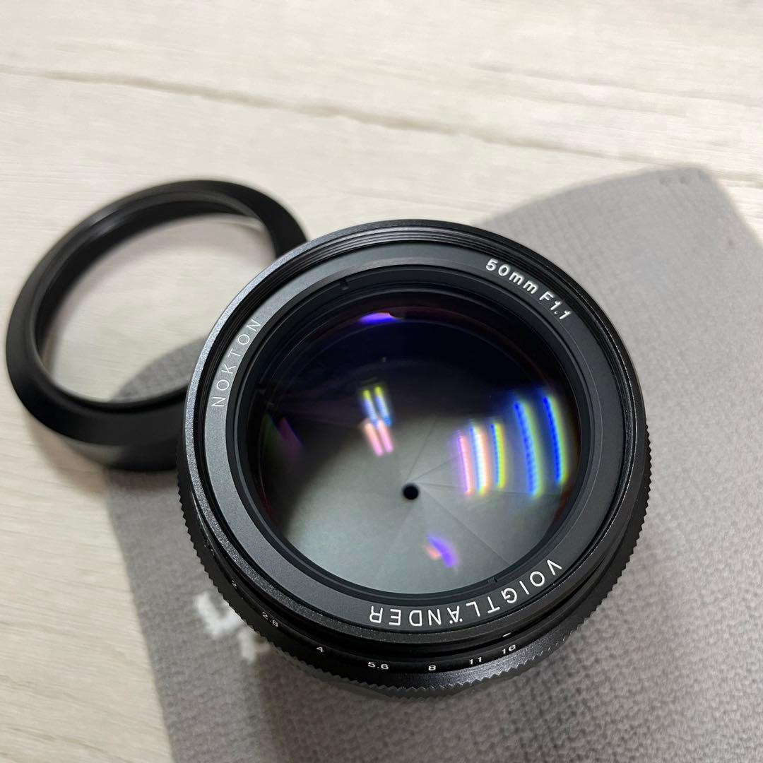 VoightLander 単焦点レンズ NOKTON 50mm F1.1