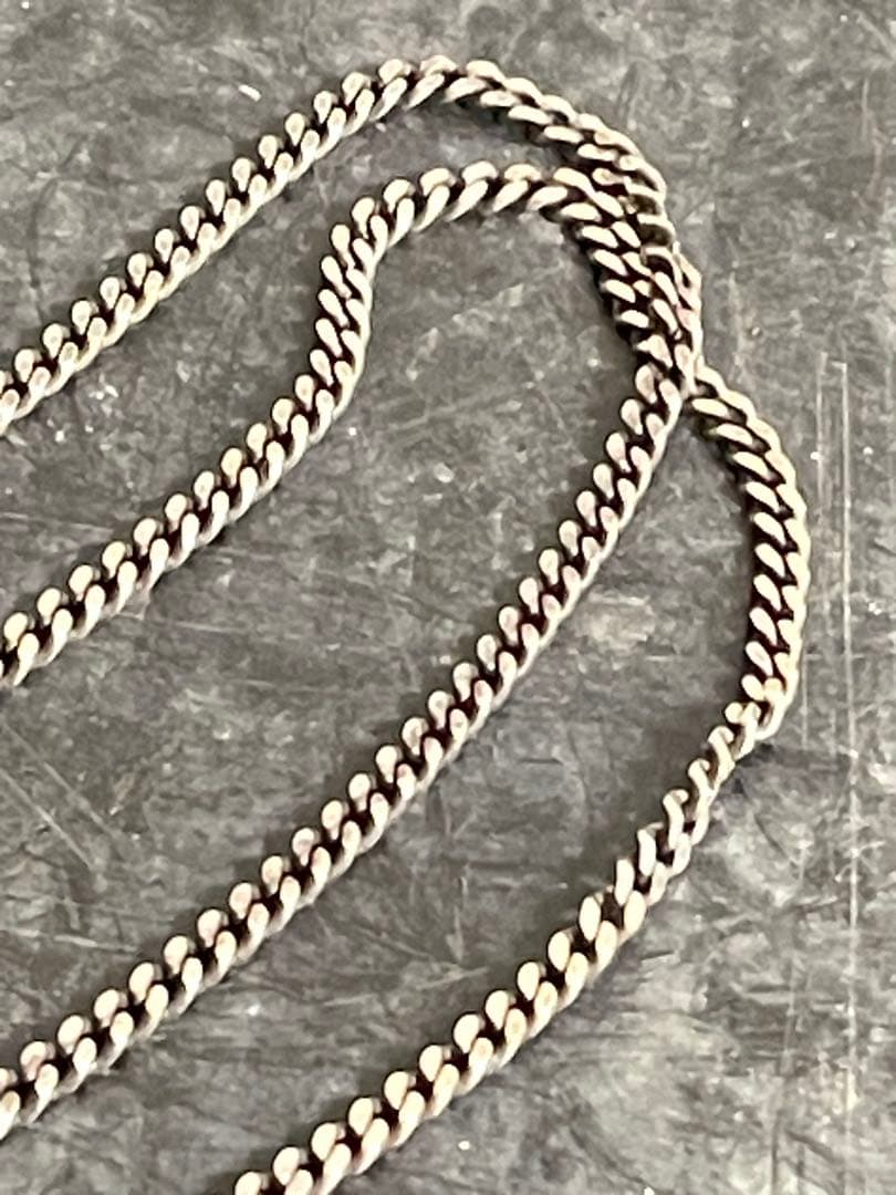 スターリングシルバー 925 スペイン製 ヘビーチェーンネックレス 約20g