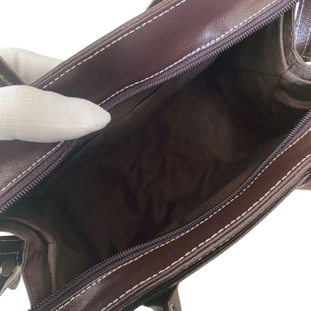 HAMANO デンハマノ ミーティア スモールサイズ ダークブラウン