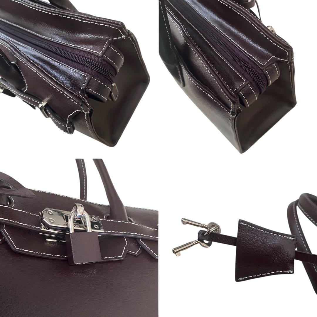 HAMANO デンハマノ ミーティア スモールサイズ ダークブラウン