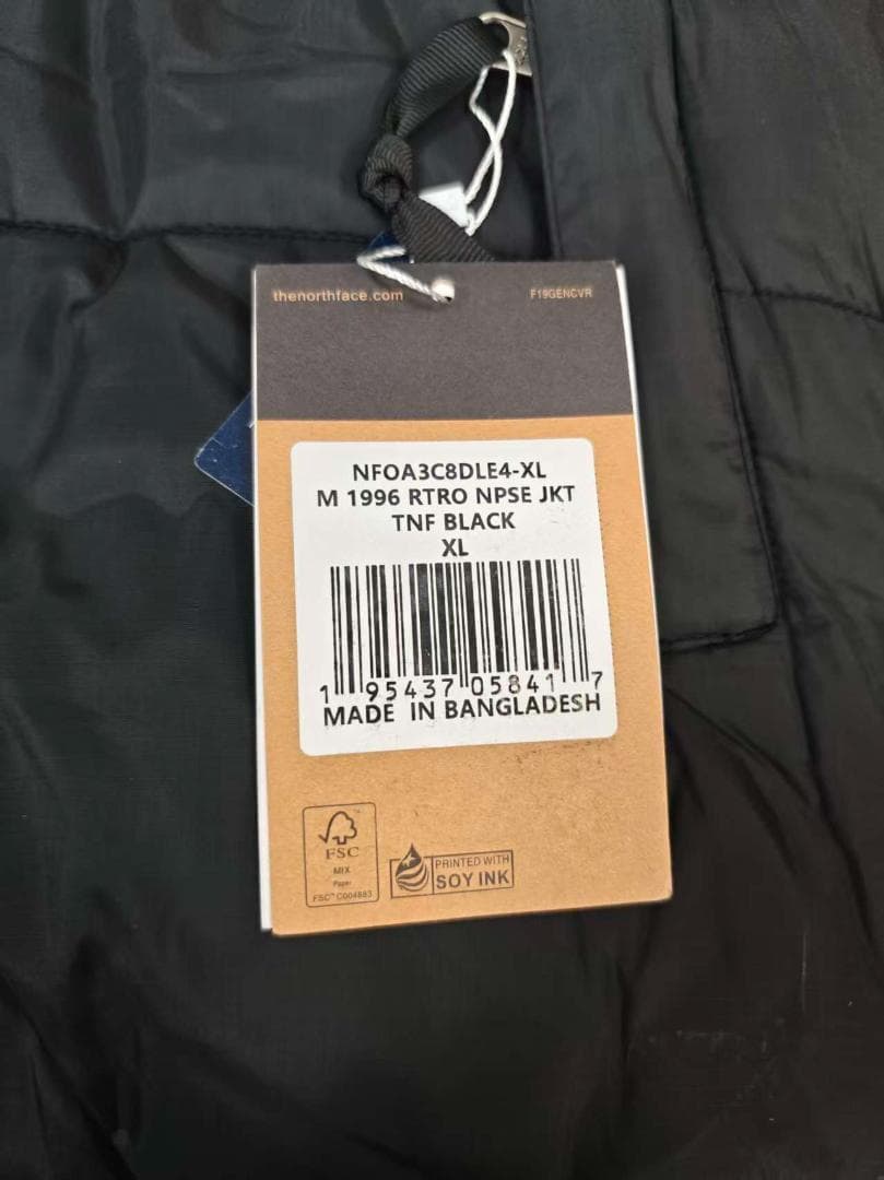 THE NORTH FACE ダウンジャケット 700 ブラック XL