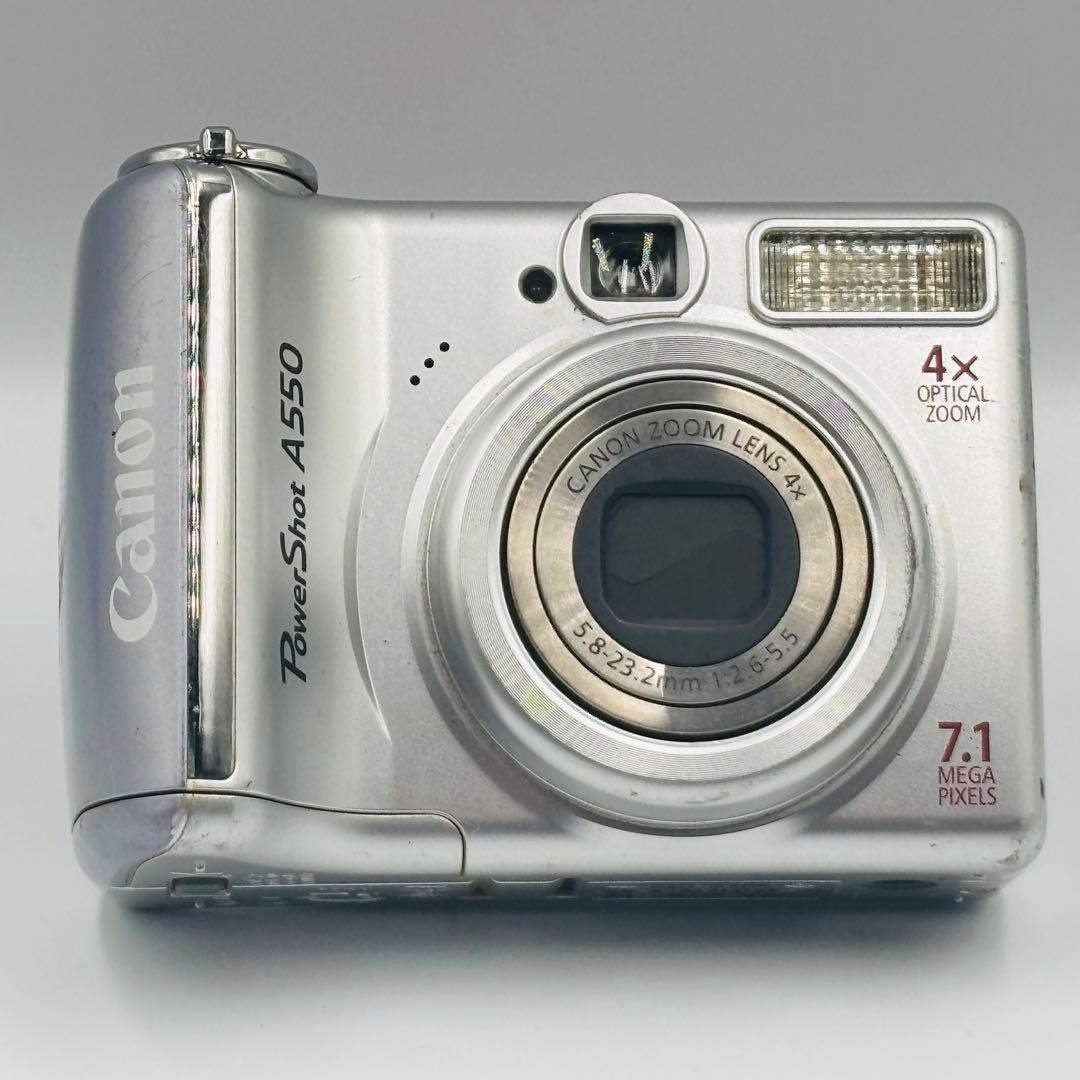 動作確認済み　Canon PowerShot A550 デジタルカメラ