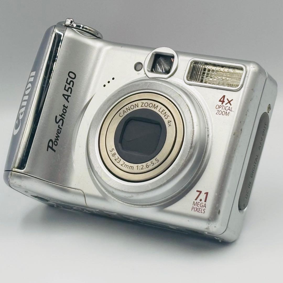 動作確認済み　Canon PowerShot A550 デジタルカメラ