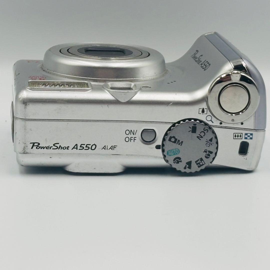 動作確認済み　Canon PowerShot A550 デジタルカメラ