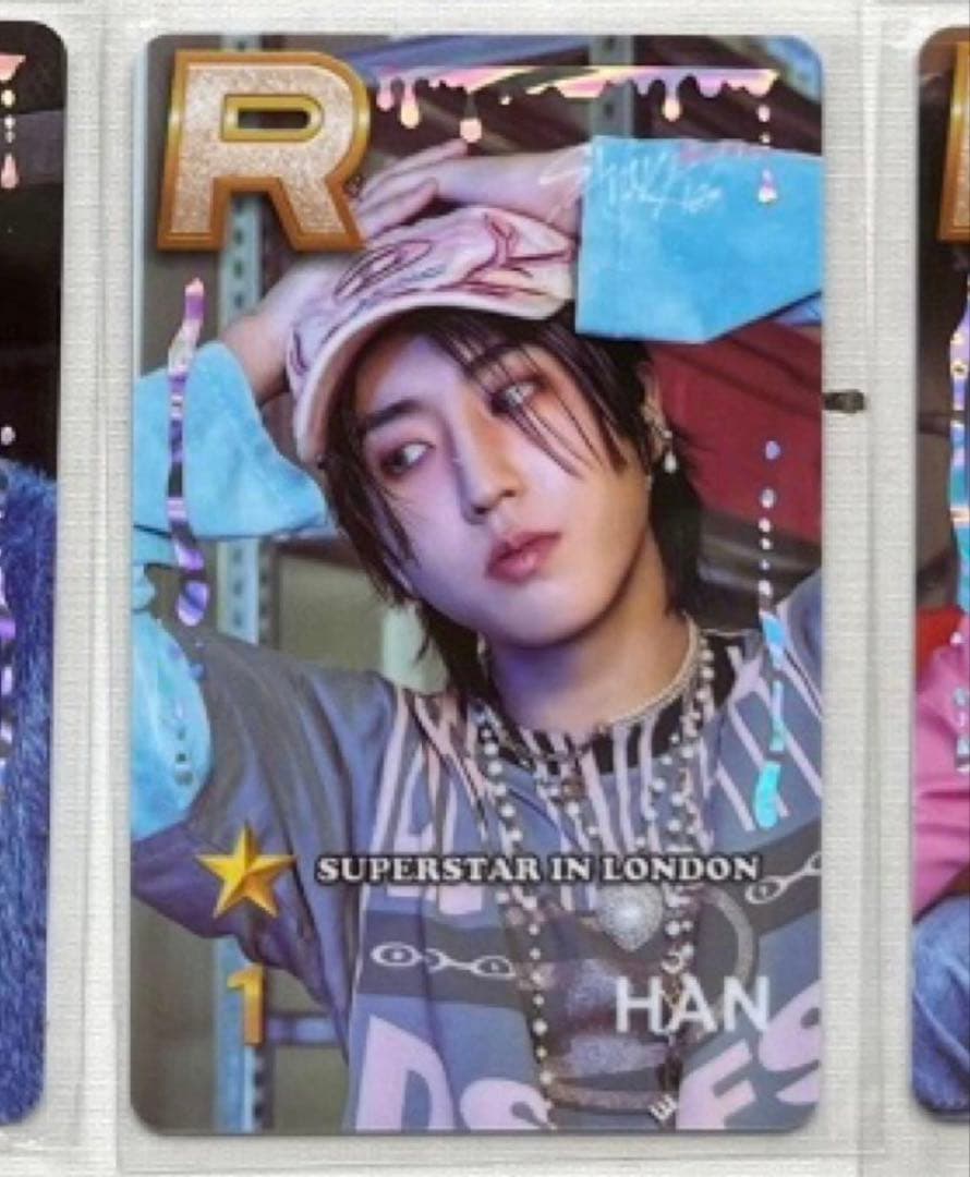 straykids ハン Superstar ロンドン 限定 トレカ