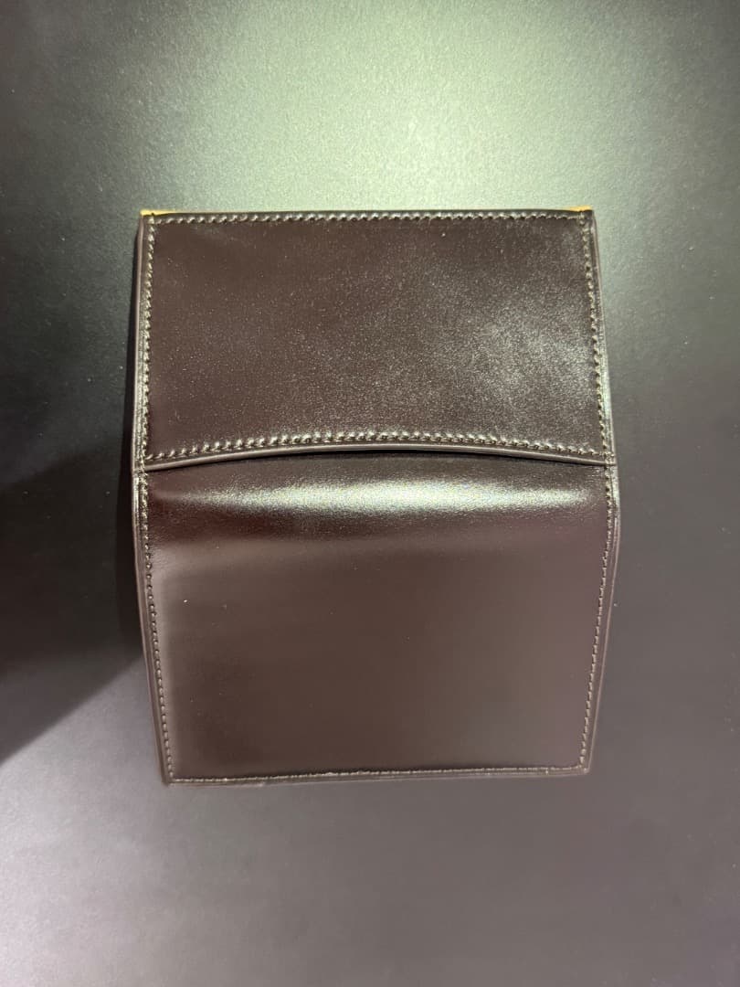 Brelioブレイリオ 名刺入れ 風琴マチ コードバン