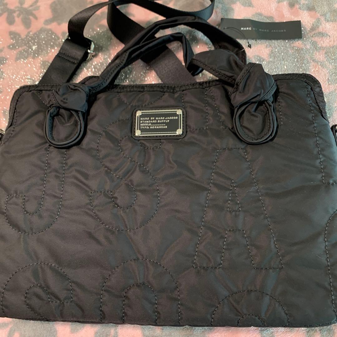 Mini Marc Jacobs ブラックバッグ パソコン入れ