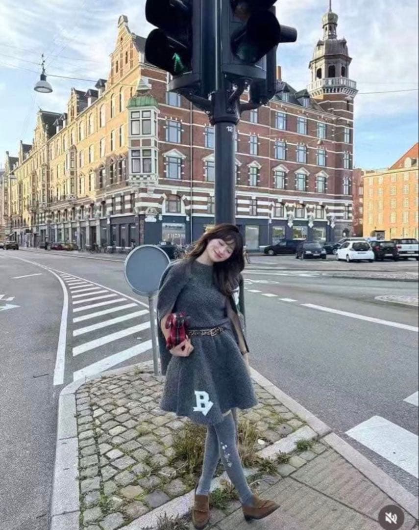 正規品Bibiy. STELLAR OPEN CARDIGAN新品グレー