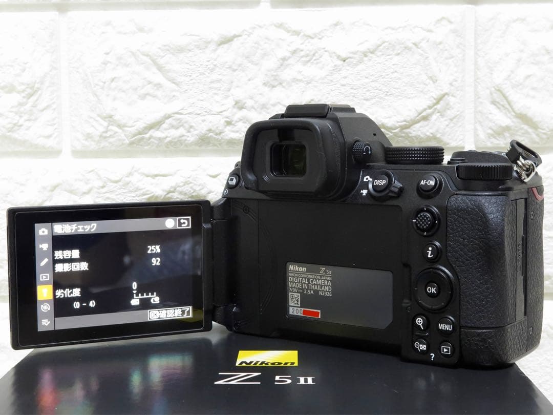 Nikon ニコン　Z5Ⅱ ボディ　548ショット