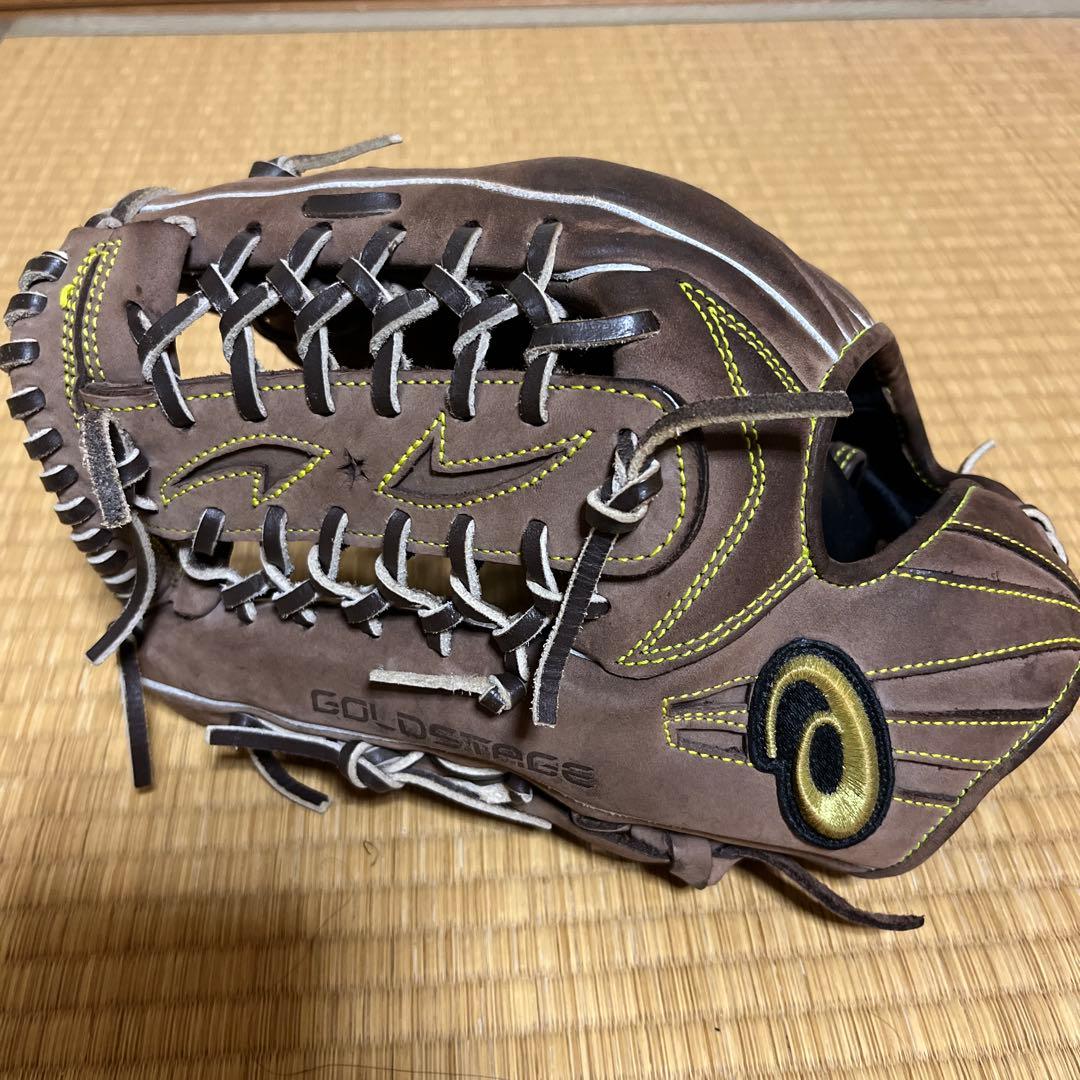 アシックス　グローブ　ゴールドステージ　軟式　左グローブ