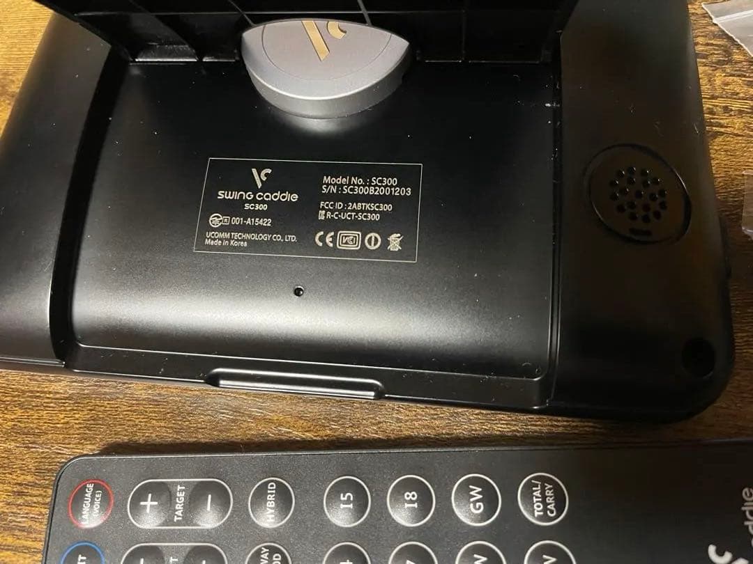 ボイスキャディ SC300高性能レーダー距離計ゴルフ距離計測器！動作問題なし