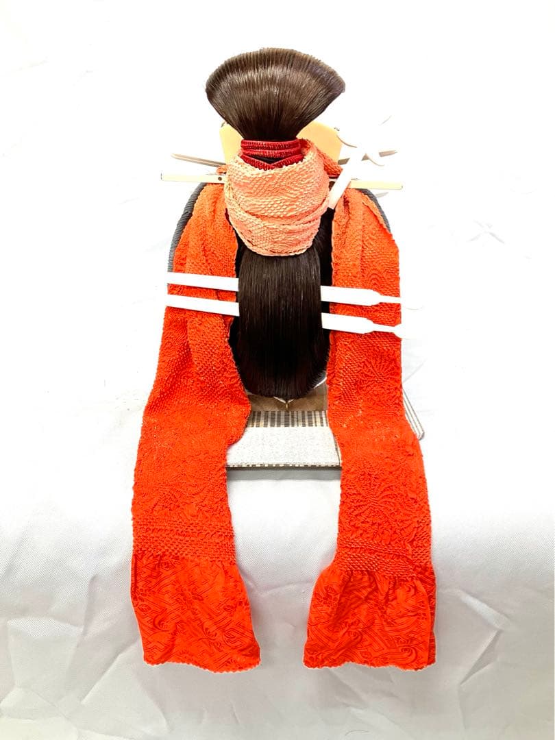 辰巳８号サイズ、一つ兵庫(ゲンコツ)中古舞踊かつら、日本髪かつら、大衆演劇かつら