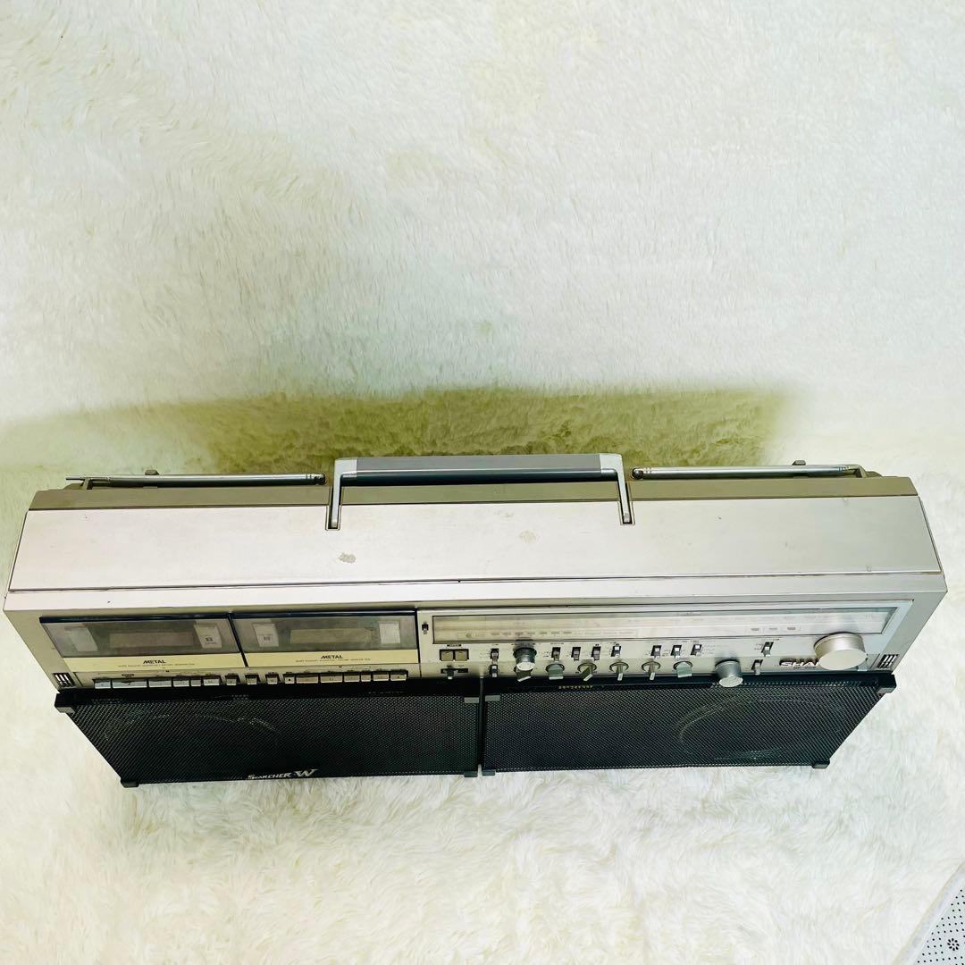 希少　現状品　SHARP GF-909 メタルテープ　ラジカセ　ビンテージ