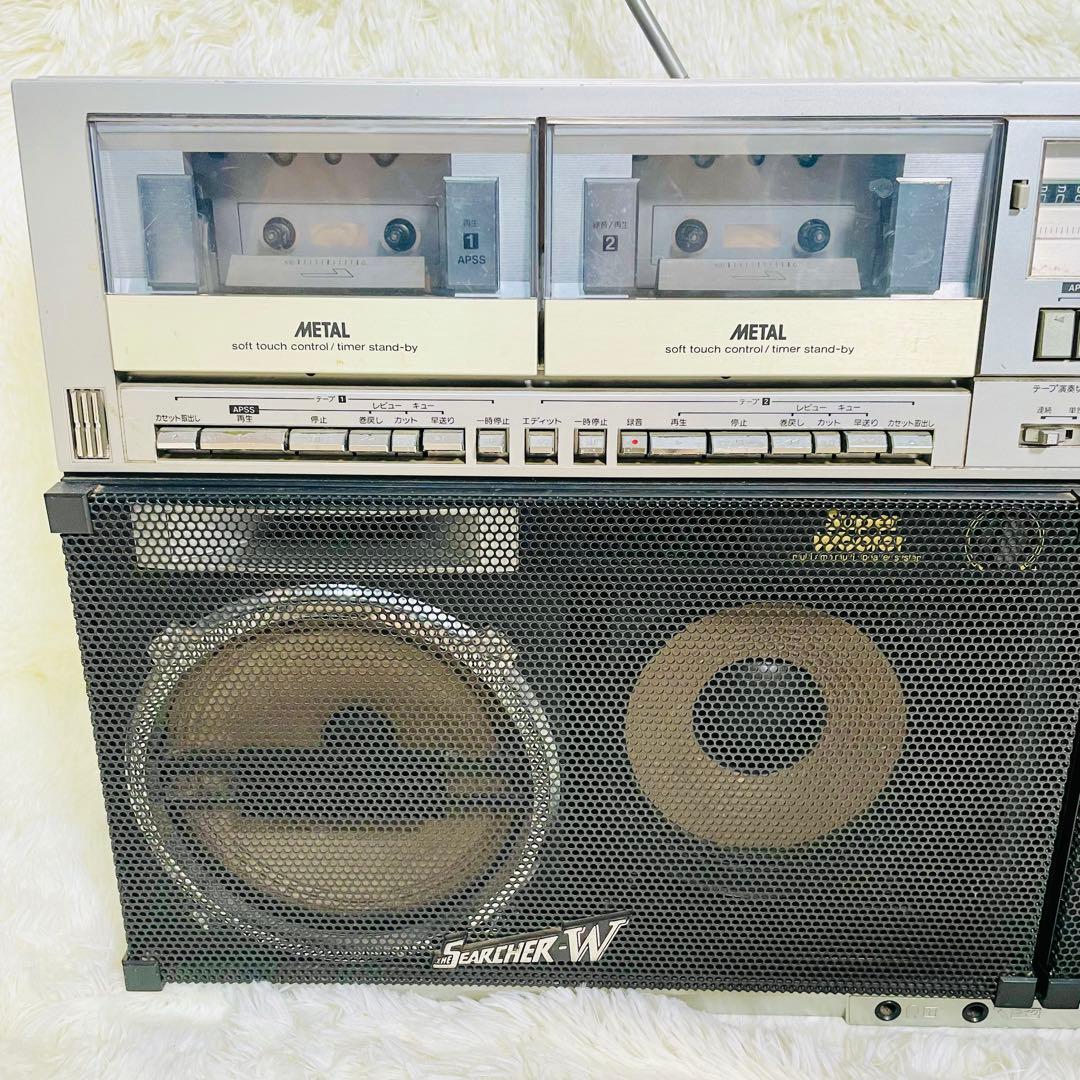 希少　現状品　SHARP GF-909 メタルテープ　ラジカセ　ビンテージ