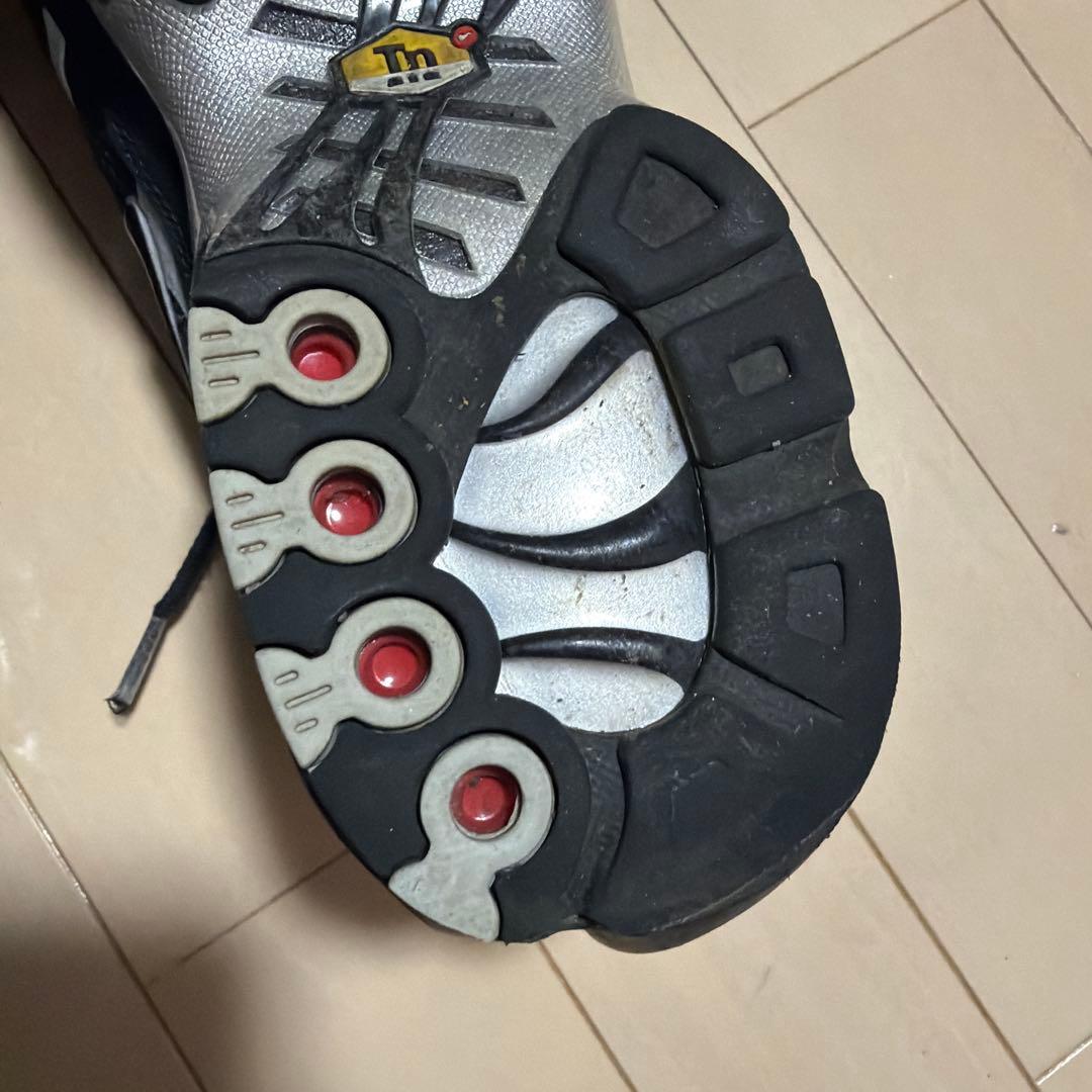 靴 NIKE AIR MAX PLUS PRM LLIC SILVER