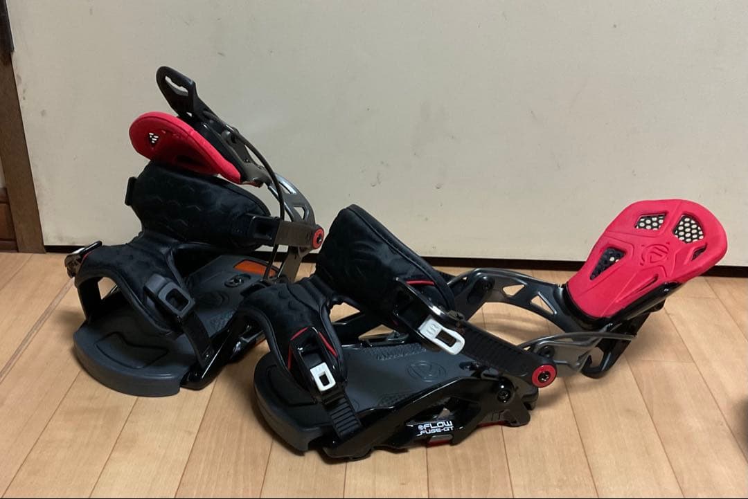 Flow FUSE-GT ビンディング M ブラック/レッド