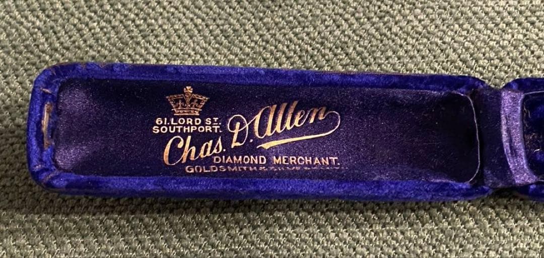 【希少品】名門『ゴールドスミス＆シルバースミス社』ジュエリー・ケース